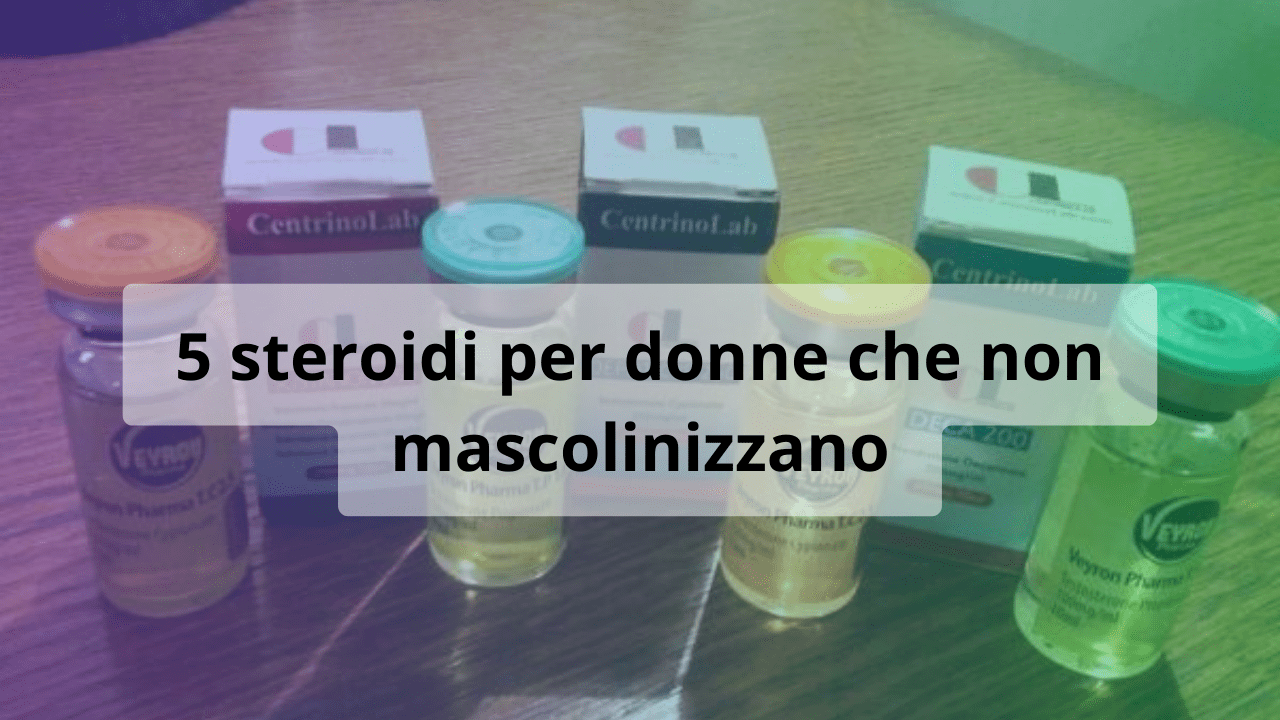 steroidi per donne