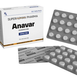 Anavar 10 mg [100 compresse] SuperHuman Pharma: Anabolizzante per migliorare la definizione muscolare e la forza, ideale per atleti e culturisti