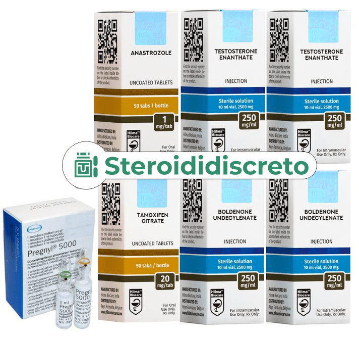 Ciclo di 10 settimane per la massa magra - Testosterone enantato e boldenone