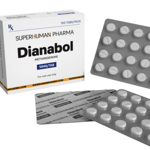 Dianabol 10 mg  SuperHuman Pharma: Anabolizzante potente per il rapido aumento della massa muscolare e della forza, ideale per atleti e culturisti