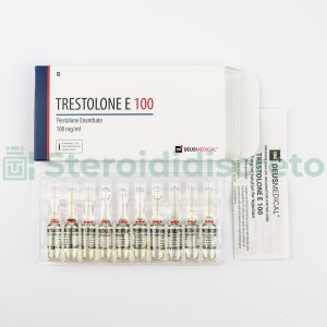 Trestolone E 100 (Trestolone Enantato), 100mg/ml, prodotto da Deus Medical, un potente steroide anabolizzante per il miglioramento delle prestazioni e della massa muscolare