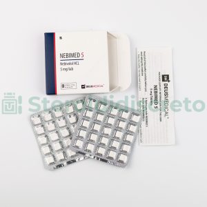 NEBIMED 5 (Nebivololo) 5mg/Tab, prodotto da Deus Medical, utilizzato per il trattamento dell'ipertensione e delle malattie cardiovascolari