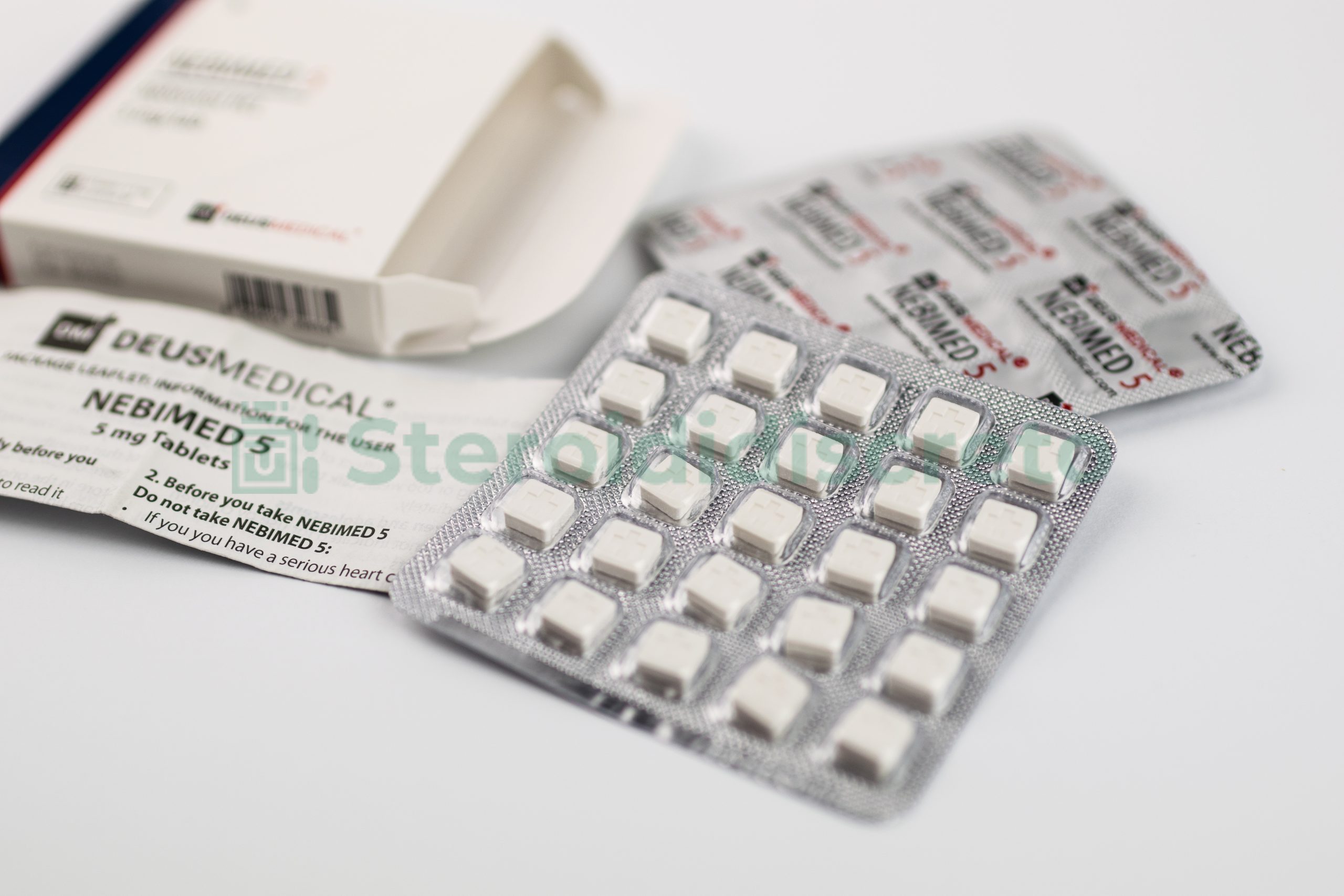 NEBIMED 5 (Nebivololo) 5mg/Tab, prodotto da Deus Medical, utilizzato per il trattamento dell'ipertensione e delle malattie cardiovascolari