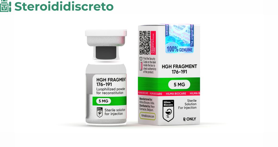 Flacone da 5 mg di HGH Fragment 176-191 di Hilma Biocare