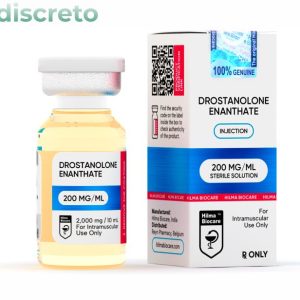 Fiala da 10 ml di enantato di drostanolone con un dosaggio di 250 mg/ml di Hilma Biocare