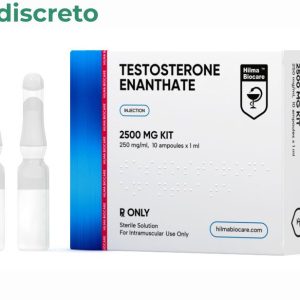 Fiala da 10 ml di testosterone enantato (250 mg/ml) di Hilma Biocare