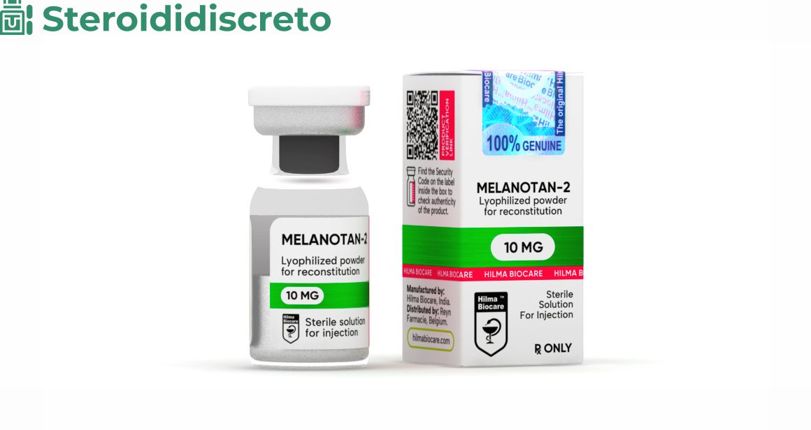 Flacone da 10 mg di Melanotan II di Hilma Biocare