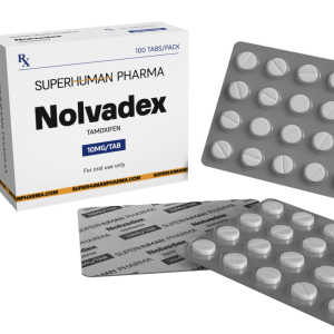 Nolvadex 10 mg [100 compresse] SuperHuman Pharma: Modulatore selettivo del recettore degli estrogeni, utilizzato per il trattamento del cancro al seno e nella terapia post ciclo