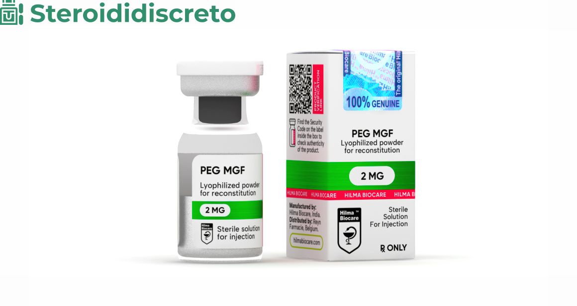 Flacone da 2 mg di PEG MGF di Hilma Biocare