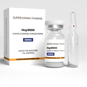 HCG 5000 1ml SuperHuman Pharma: Ormone corionico umano, utilizzato per stimolare la produzione di testosterone nei culturisti