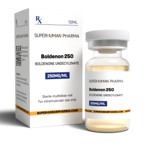 Boldenon 10 ml [250mg/ml] SuperHuman Pharma Ето предложение за Alt text на италиански за този продукт: Boldenone 10 ml  SuperHuman Pharma: Anabolizzante per aumentare la massa muscolare e la forza