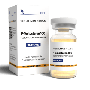 Testosterone Propionate 10 ml [100mg/ml] SuperHuman Pharma: Anabolizzante per aumentare la massa muscolare e la forza