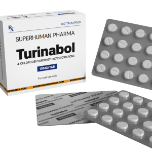 Turinabol 10 mg [100 compresse] SuperHuman Pharma: Potenziatore di prestazioni per atleti e culturisti, favorisce la crescita muscolare e la forza