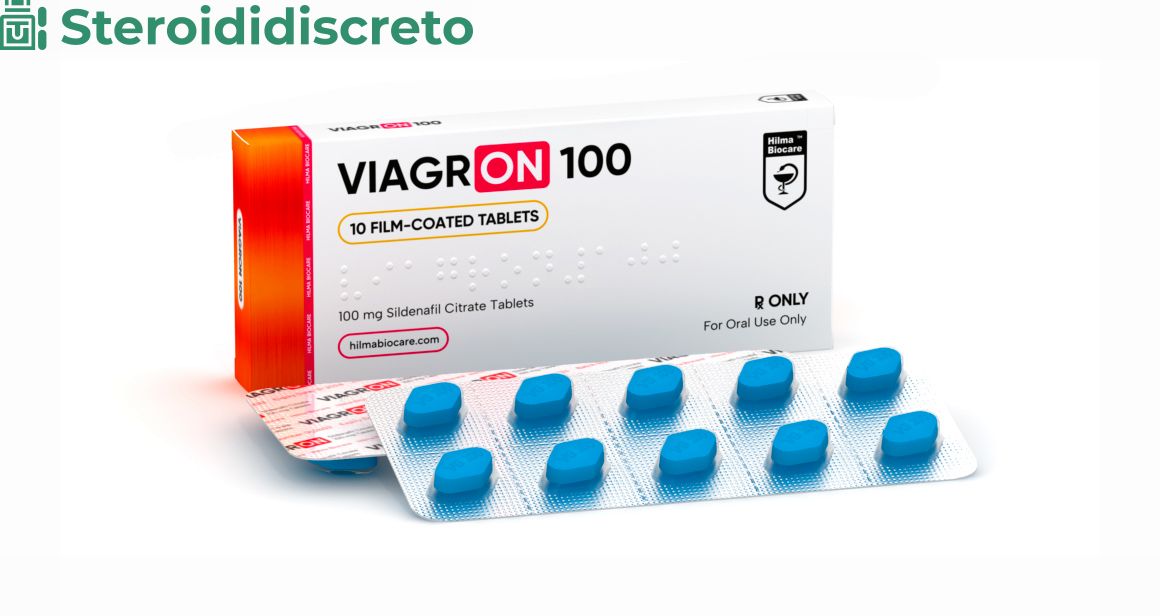 Confezione da 10 compresse da 100mg di ViagrON (Sildenafil Viagra) di Hilma Biocare