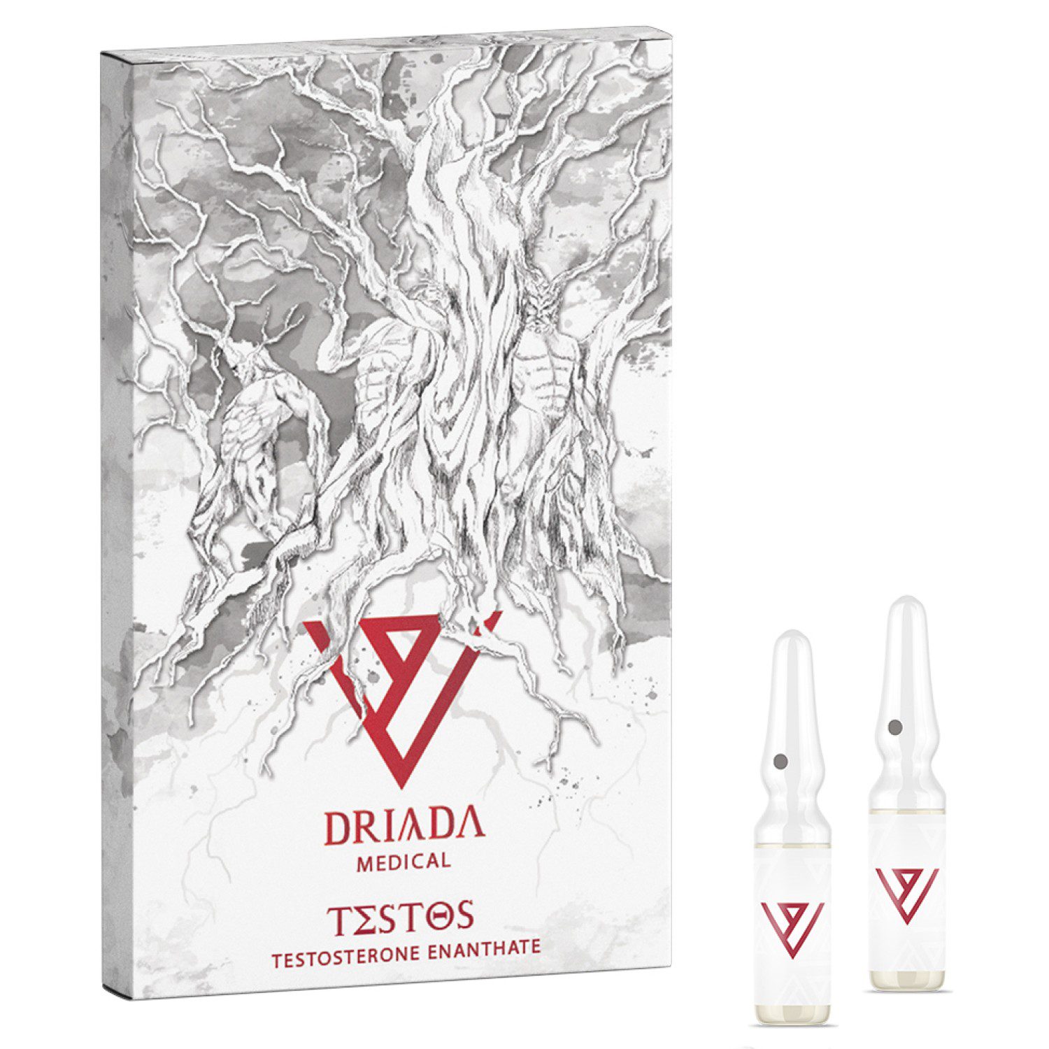 Testos (Testosterone Enanthate) Driada Medical 250 mg/ml